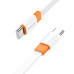 Кабель BX89 Type-C-Type-C 60W, оранжевый BOROFONE  /от 2шт
