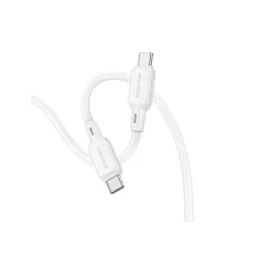 кабель BX94 Type-C-Type-C 60W, белый, 1 метр BOROFONE /360