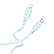 Кабель BX94 Lightning-Type-C 20W голубой, 1 метр BOROFONE 1/360 Кабель BX94 Lightning-Type-C 20W голубой, 1 метр BOROFONE 1/360