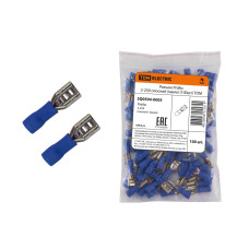 Разъем TDM РпИм 2-250 плоский (мама) (100шт) 10/120 Разъем TDM РпИм 2-250 плоский (мама) (100шт) 10/120