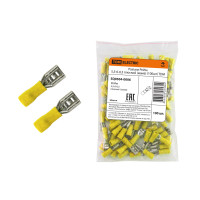 Разъем TDM РпИм 5,5-6-0,5 плоский (мама) (100шт) 10/120