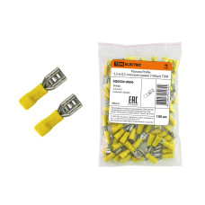 Разъем TDM РпИм 5,5-6-0,5 плоский (мама) (100шт) 10/120