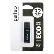 Perfeo USB флэш-диск 32GB E03 Black economy series 10/100