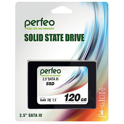 Накопитель SSD Perfeo 2.5" SATA-III 120GB TLC