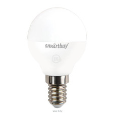 Smartbuy Лампа светодиодная LED G45 9,5Вт 6000К Е14 3/100