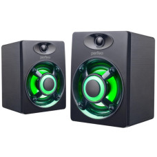 Perfeo колонки "OREOL", 2.0, мощность 2х3 Вт, LED подсветка 7 цв., чёрн, USB1/30 Perfeo колонки "OREOL", 2.0, мощность 2х3 Вт, LED подсветка 7 цв., чёрн, USB1/30
