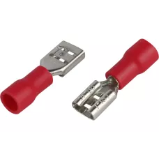 Разъем плоский ЭРА NO-225-33 РпИм 1.25-5.0-0.8 изолированный «розетка» (упаковка 10 штук)