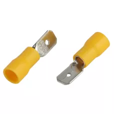 Разъем плоский ЭРА NO-225-40 РпИп 5-6-0.8 изолированный «вилка» (упаковка 10 штук)