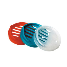 Крышка для слива П/Э (82мм ) (цвет ассорти) (мин.партия - 5 шт)