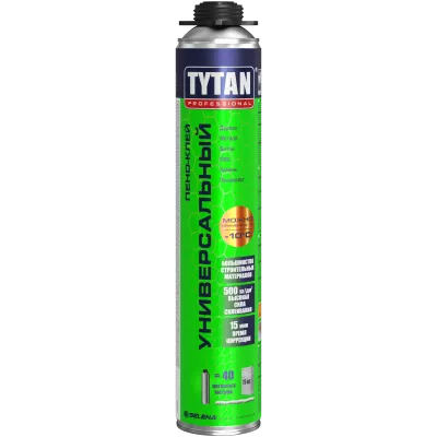 Пено-Клей Tytan Professional универсальный Всесезонный GUN 750 мл