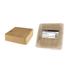 Коробка распаячная TDM КР 75х75х20 ОП IP40, сосна, с клем. колодкой, инд. штрихкод /100 Коробка распаячная TDM КР 75х75х20 ОП IP40, сосна, с клем. колодкой, инд. штрихкод /100