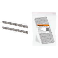 Маркер наборный - символ "8" серый 6 мм2 (100 шт.) TDM ЦЕНА ▼