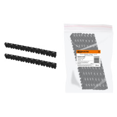 Маркер наборный - символ "0" черный 6 мм2 (100 шт.) TDM ЦЕНА ▼