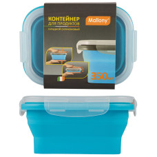 Контейнер складной силиконовый, MIGLIORE (350 мл, PP, силикон) 1/10 Контейнер складной силиконовый, MIGLIORE (350 мл, PP, силикон) 1/10