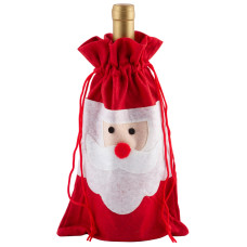 Мешок новогодний для бутылки