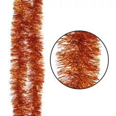 Мишура "Пушистая" , размер 9*200см,  цвет: медный 10/100