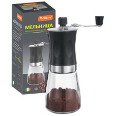 Мельница для ручного помола кофейных зерен, серия Mulino, р-р 6,6*18 см Mallony