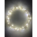 Гирлянда светодиодная ЭРА ENIN -5NW LED Нить 5 м теплый свет, АА (100/2500)