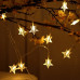 Гирлянда светодиодная ЭРА ENIZ-64W Звездочки 1,2*1,3 м теплый белый 64LED IP20 ЦЕНА ▼