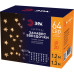 Гирлянда светодиодная ЭРА ENIZ-64W Звездочки 1,2*1,3 м теплый белый 64LED IP20 ЦЕНА ▼