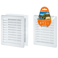 Решетка разъемная с москитной сеткой TDM 300*200, бел. 5/30