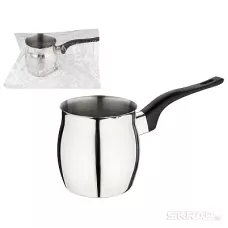 Кофеварка/турка TURCO 600 мл из нержавеющей стали с бакелитовой ручкой