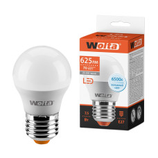 WOLTA Лампа светодиодная G45 7.5Вт 625лм 6500К Е27 3/50