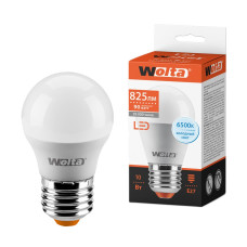 WOLTA Лампа светодиодная G45 10Вт 825лм 6500К Е27 3/50