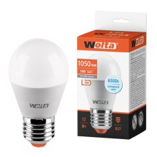 WOLTA Лампа светодиодная G45 12Вт 1050лм 6500К Е27 2/50