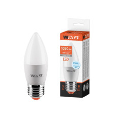 WOLTA Лампа светодиодная C37 12Вт 1050лм 6500К Е27 2/50
