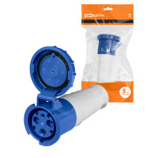 233 переносная 2Р+РЕ 63А 220В IP54 TDM 10/60