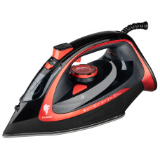 Утюг Leonord LE-1805 красно-черный (2600Вт, пар, спрей, пар. удар, самооч.,керам. подошва)