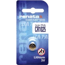 Батарейка Renata CR1025 BL-1 3B (10/100) Батарейка Renata CR1025 BL-1 3B (10/100)
