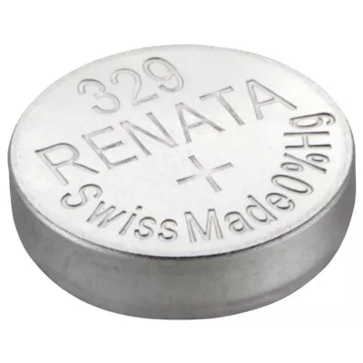Батарейка Renata  SR329/SR731SW BL-1 1.55V, 10mAh, 5.8x1.6mm (10/100)