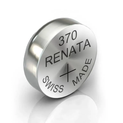 Батарейка Renata  SR370/SR920W BL-1 1.55V, 10mAh, 5.8x1.6mm (10/100)