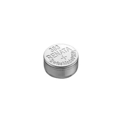 Батарейка Renata  SR393/SR48W BL-1 1.55V, 10mAh, 5.8x1.6mm (10/100)