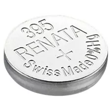 Батарейка Renata SR395/SR927SW BL-1 1.55V, 10mAh, 5.8x1.6mm (10/100) Батарейка Renata SR395/SR927SW BL-1 1.55V, 10mAh, 5.8x1.6mm (10/100)
