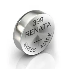 Батарейка Renata SR399/SR927SW BL-1 1.55V, 10mAh, 5.8x1.6mm (10/100) Батарейка Renata SR399/SR927SW BL-1 1.55V, 10mAh, 5.8x1.6mm (10/100)