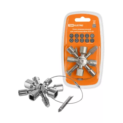 Ключ универсальный для электрошкафов КУЭ-03 TDM