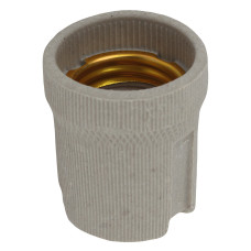 Патрон Е27 подвесной,керамика, белый (x50) /мин.пар.10шт Патрон Е27 подвесной,керамика, белый (x50) /мин.пар.10шт