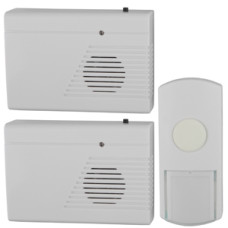 Беспроводной звонок ЭРА C27-2, два динамика 1/10/600