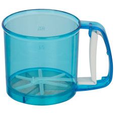 Сито-кружка для просеивания муки FORNATA, 15,5*10,5 см (пластик) 1/12 Сито-кружка для просеивания муки FORNATA, 15,5*10,5 см (пластик) 1/12