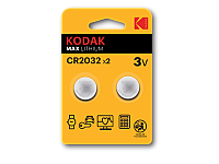 Батарейка Kodak CR2032-2BL 2/60/240 (30417687)