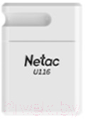 Netac USB 3.0 флеш-диск 128GB U116 mini White/Белый