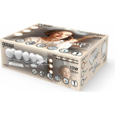 Светильник Gauss LED MAKEUP MK001 10W 780lm 220-240V для зеркала LED 1/8/48