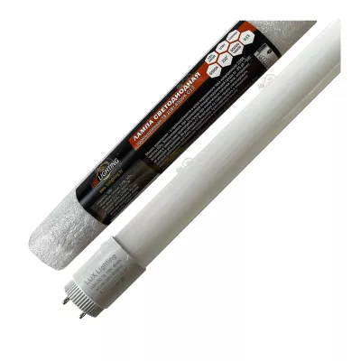 LUXLIGHTING Лампа светодиодная промышленная Т8 10W 6500K G13 600мм 2/100