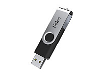 Netac USB 2.0 флеш-диск 32GB U505 пластик+металл Black/Черный