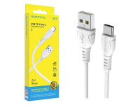 Кабель BX51 Type-C - USB 3A, белый, 1 метр BOROFONE 3/360