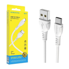 Кабель BX51 Type-C - USB 3A, белый, 1 метр BOROFONE 3/360