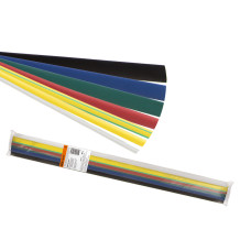 Термоусаживаемая трубка ТУТнг10/5,12/6,16/8, 20/10, 25/12.5, 30/15, 40/20 по 7 цветов по1м 10/240 Термоусаживаемая трубка ТУТнг10/5,12/6,16/8, 20/10, 25/12.5, 30/15, 40/20 по 7 цветов по1м 10/240